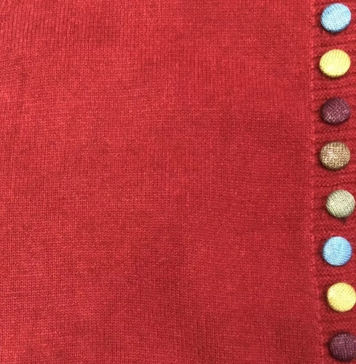 THE MARIBEL | COLOR-BUTTON KNIT VEST